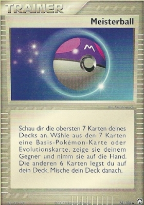 Meisterball 143 — Expedition Base Set (German Pokémon TCG card)