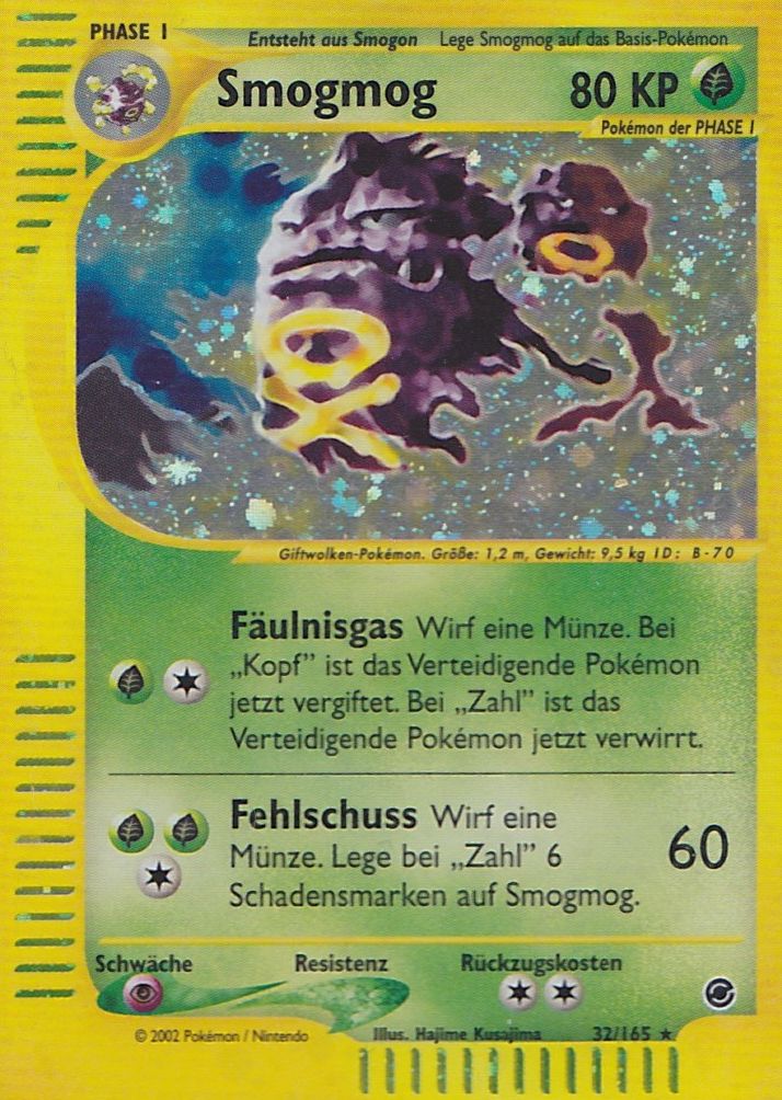 Smogmog 32 — Expedition Base Set (German Pokémon TCG card)