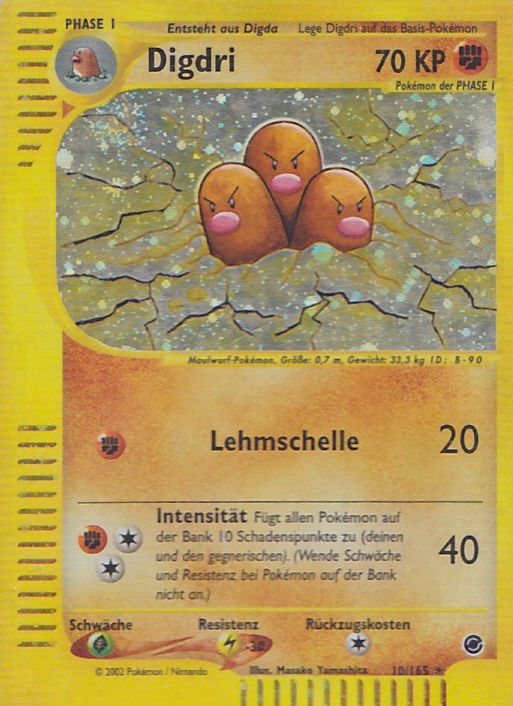 Digdri 44 — Expedition Base Set (German Pokémon TCG card)