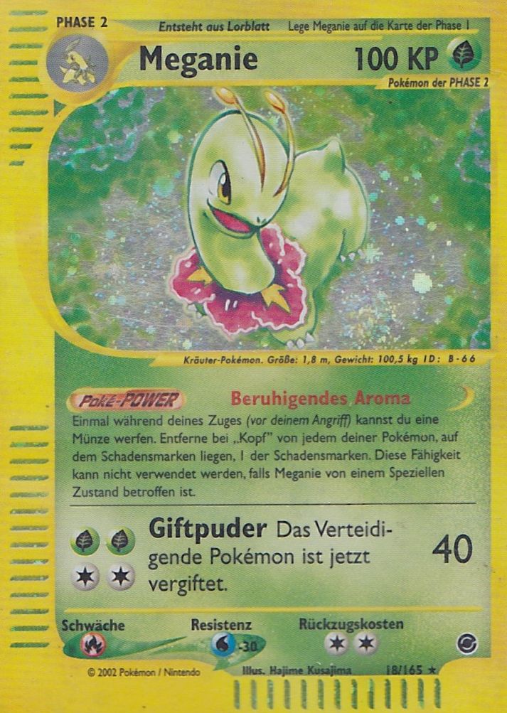 Meganie 54 — Expedition Base Set (German Pokémon TCG card)