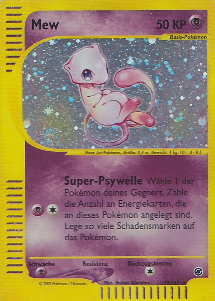 Mew 55 — Expedition Base Set (German Pokémon TCG card)