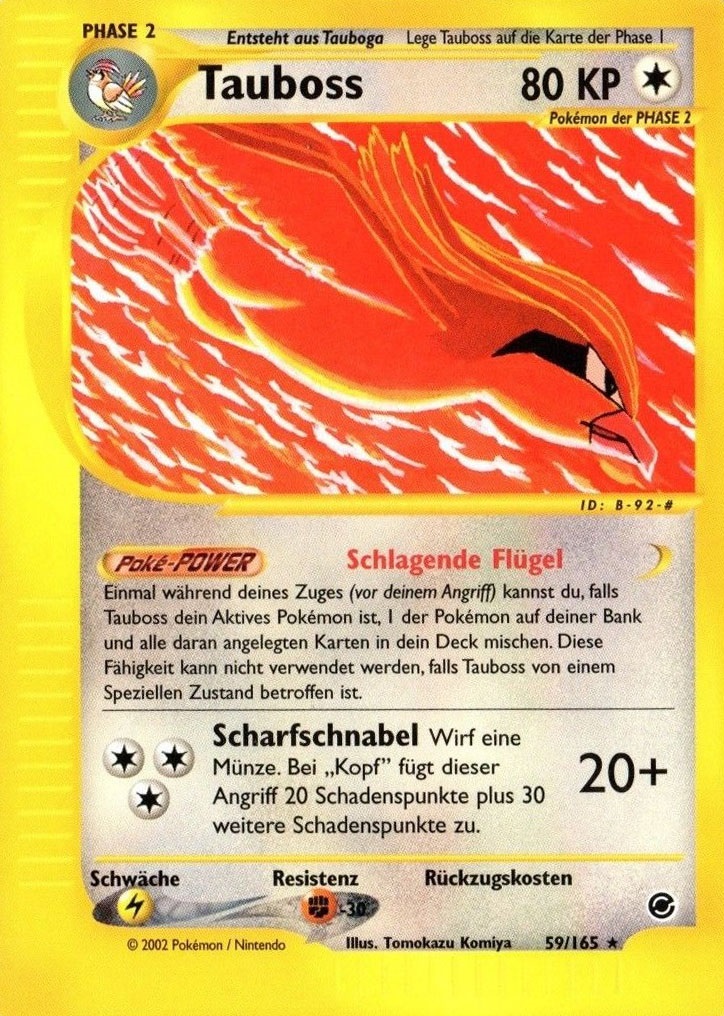 Tauboss 59 — Expedition Base Set (German Pokémon TCG card)