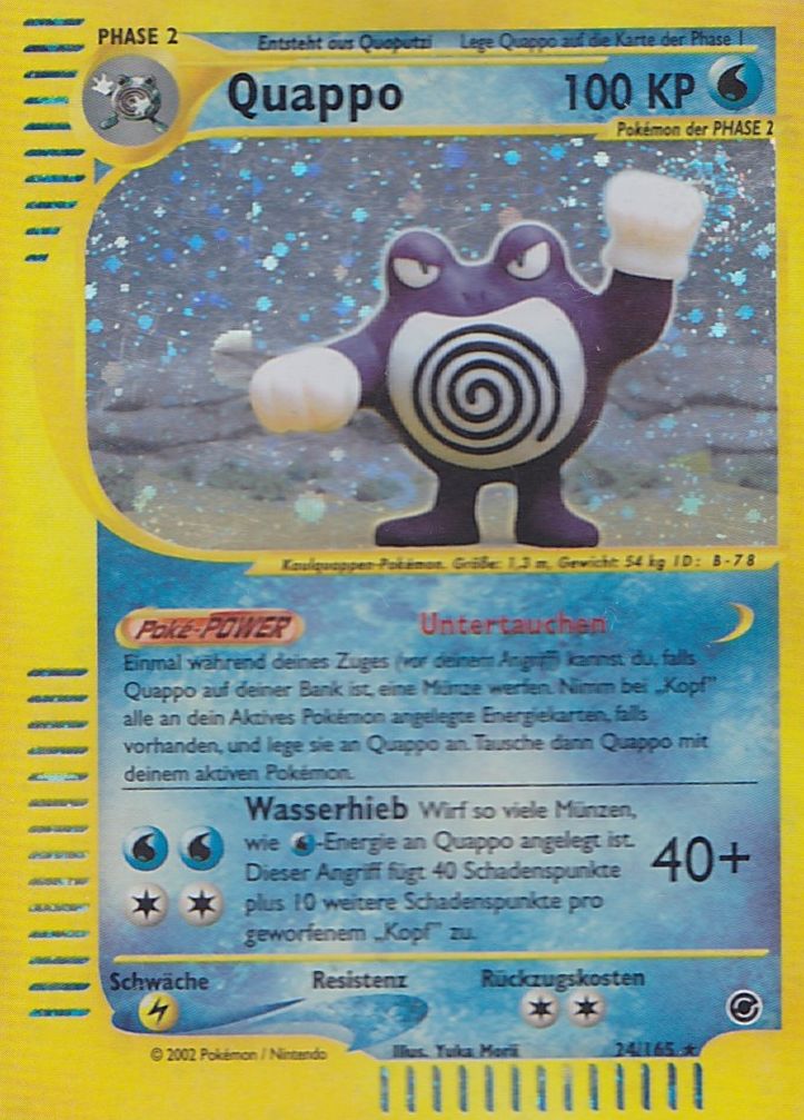 Quappo 60 — Expedition Base Set (German Pokémon TCG card)