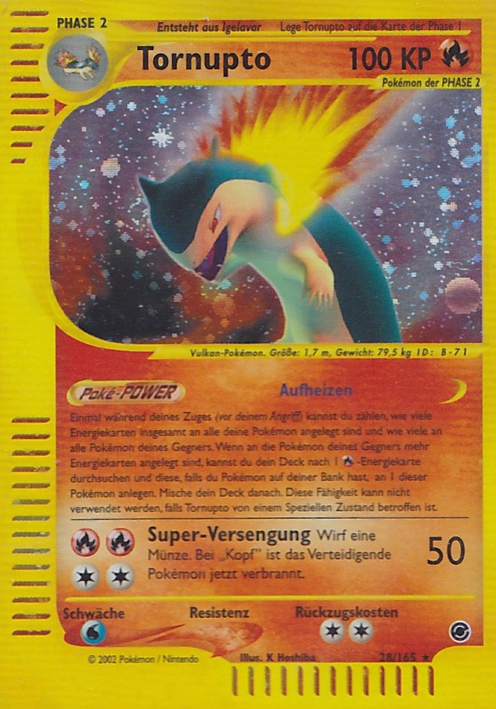 Tornupto 65 — Expedition Base Set (German Pokémon TCG card)