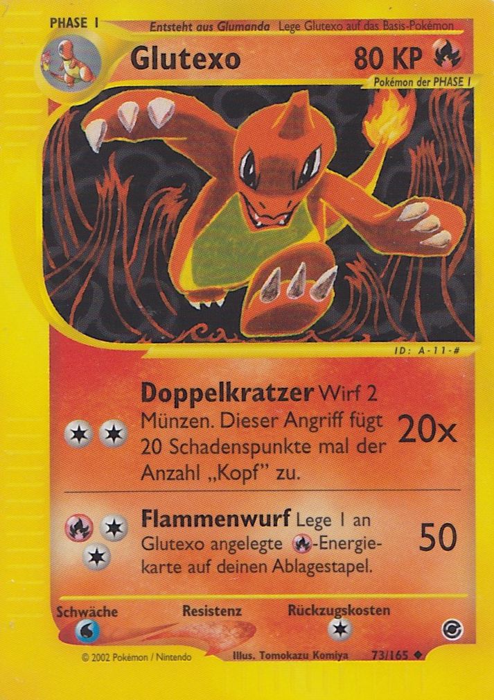 Glutexo 73 — Expedition Base Set (German Pokémon TCG card)