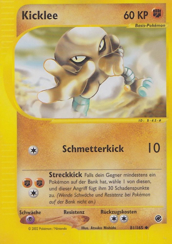 Kicklee 81 — Expedition Base Set (German Pokémon TCG card)