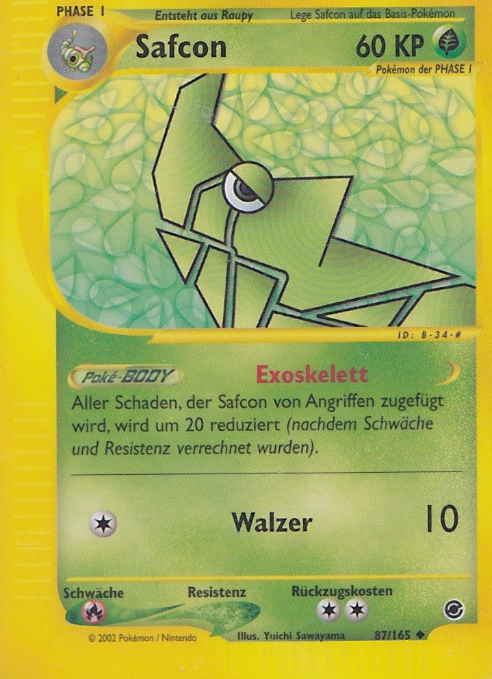 Safcon 87 — Expedition Base Set (German Pokémon TCG card)