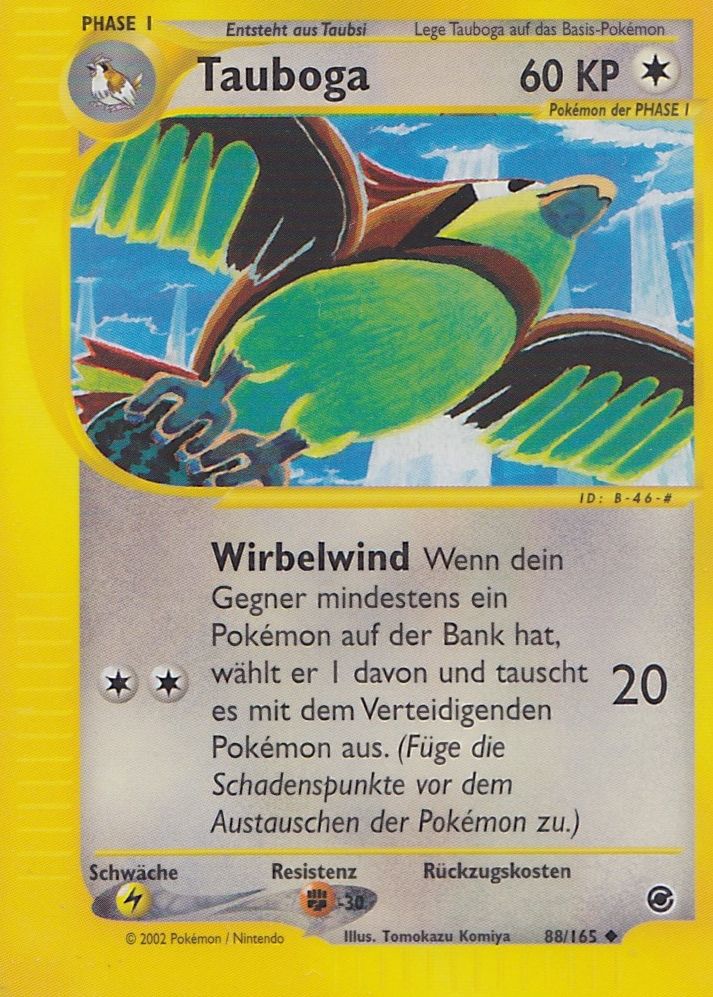Tauboga 88 — Expedition Base Set (German Pokémon TCG card)