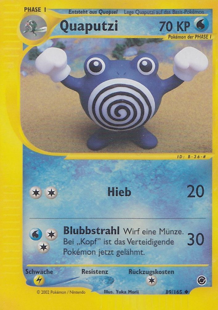 Quaputzi 89 — Expedition Base Set (German Pokémon TCG card)