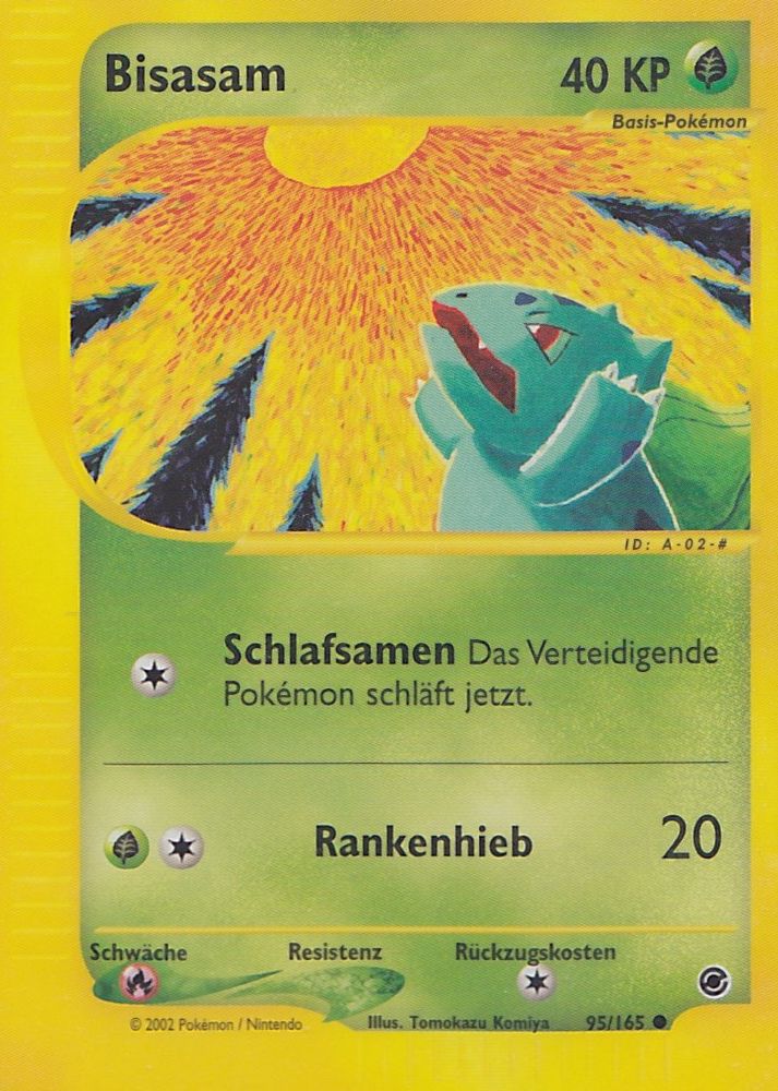 Bisasam 95 — Expedition Base Set (German Pokémon TCG card)