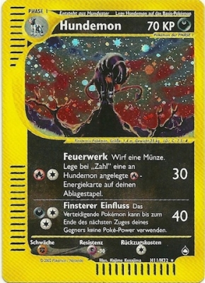 Hundemon 15 — Aquapolis (German Pokémon TCG card)