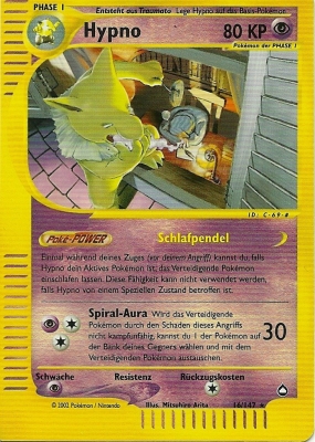 Magneton H16 — Aquapolis (German Pokémon TCG card)