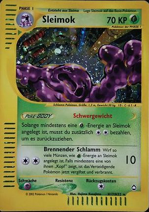 Stahlos H23 — Aquapolis (German Pokémon TCG card)