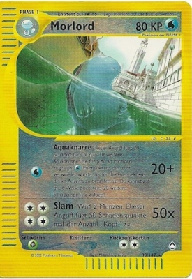 Sarzenia H30 — Aquapolis (German Pokémon TCG card)
