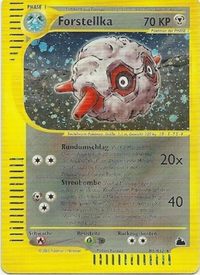 Forstellka 9 — Skyridge (German Pokémon TCG card)