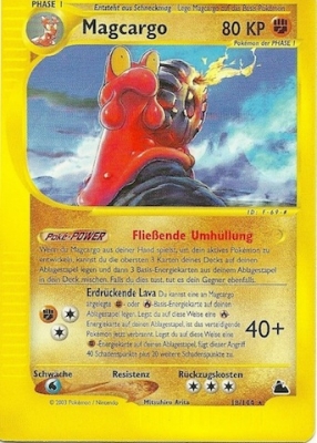 Magneton H18 — Skyridge (German Pokémon TCG card)