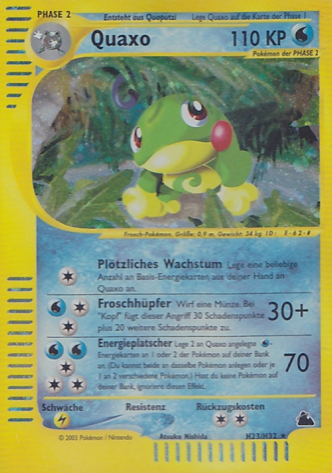 Raichu H25 — Skyridge (German Pokémon TCG card)