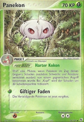 Panekon 26 — EX Ruby & Sapphire (German Pokémon TCG card)