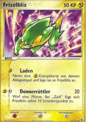 Frizelbliz 30 — EX Ruby & Sapphire (German Pokémon TCG card)