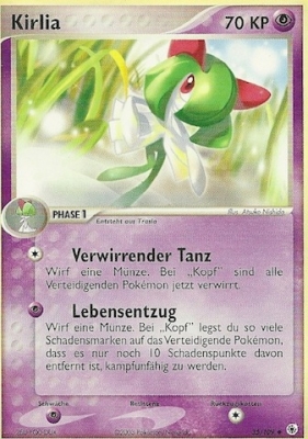Kirlia 35 — EX Ruby & Sapphire (German Pokémon TCG card)