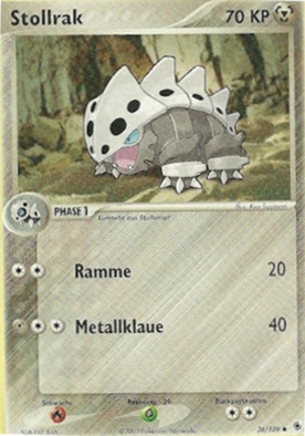 Stollrak 36 — EX Ruby & Sapphire (German Pokémon TCG card)