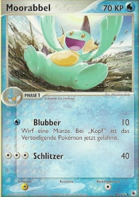 Moorabbel 40 — EX Ruby & Sapphire (German Pokémon TCG card)
