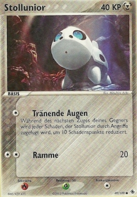 Stollunior 49 — EX Ruby & Sapphire (German Pokémon TCG card)