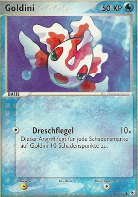 Goldini 55 — EX Ruby & Sapphire (German Pokémon TCG card)