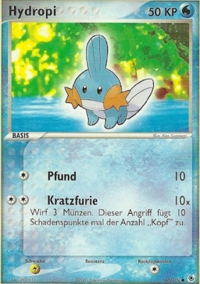 Hydropi 60 — EX Ruby & Sapphire (German Pokémon TCG card)