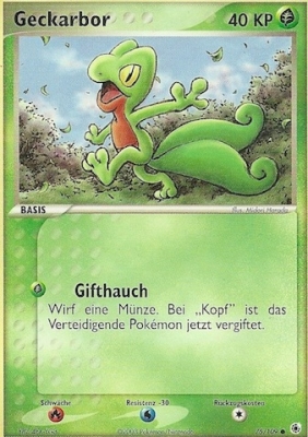 Geckarbor 75 — EX Ruby & Sapphire (German Pokémon TCG card)