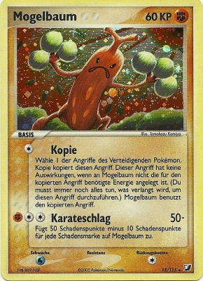 Mogelbaum 15 — EX Unseen Forces (German Pokémon TCG card)