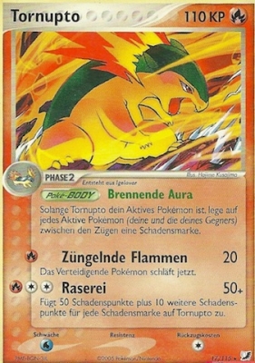 Tornupto 17 — EX Unseen Forces (German Pokémon TCG card)