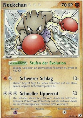 Nockchan 24 — EX Unseen Forces (German Pokémon TCG card)