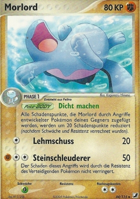Morlord 44 — EX Unseen Forces (German Pokémon TCG card)