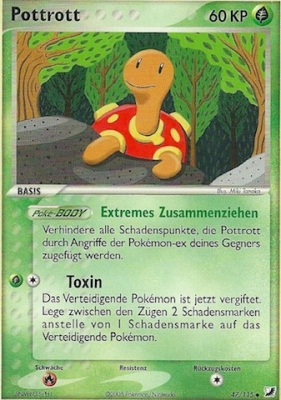 Pottrott 47 — EX Unseen Forces (German Pokémon TCG card)