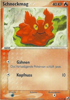 Schneckmag 73 — EX Unseen Forces (German Pokémon TCG card)