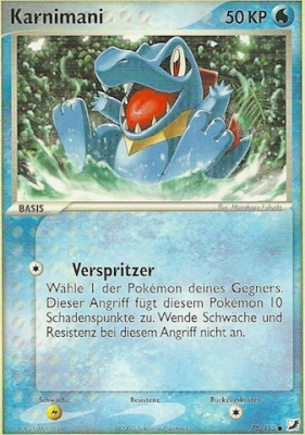Karnimani 78 — EX Unseen Forces (German Pokémon TCG card)