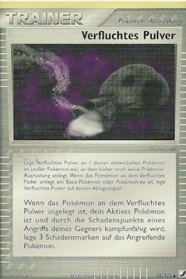 Verfluchtes Pulver 80 — EX Unseen Forces (German Pokémon TCG card)