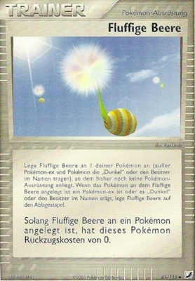Fluffige Beere 85 — EX Unseen Forces (German Pokémon TCG card)