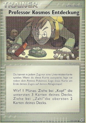 Professor Kosmos Entdeckung 89 — EX Holon Phantoms (German Pokémon TCG card)
