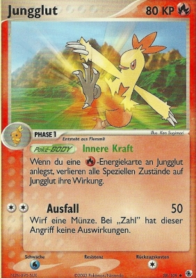Jungglut 29 — EX Power Keepers (German Pokémon TCG card)