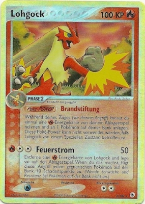 Lohgock 5 — EX Power Keepers (German Pokémon TCG card)