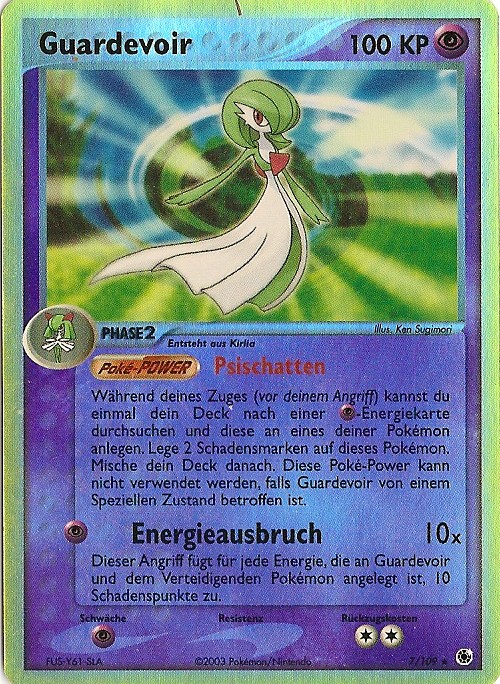 Guardevoir 9 — EX Power Keepers (German Pokémon TCG card)