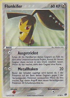 Flunkifer 9 — EX Sandstorm (German Pokémon TCG card)