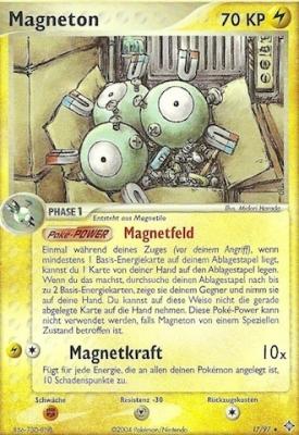 Magneton 17 — EX Dragon (German Pokémon TCG card)