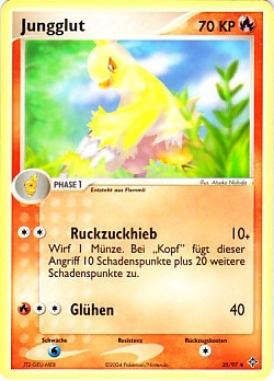 Jungglut 25 — EX Dragon (German Pokémon TCG card)