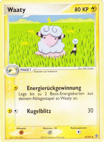 Waaty 27 — EX Dragon (German Pokémon TCG card)