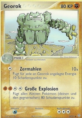 Georok 29 — EX Dragon (German Pokémon TCG card)