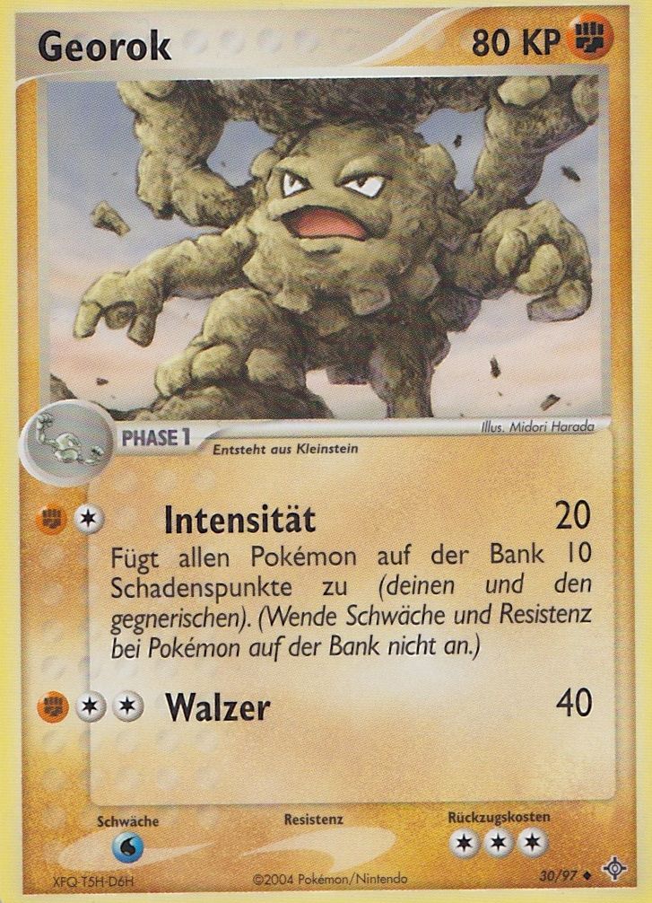 Georok 30 — EX Dragon (German Pokémon TCG card)