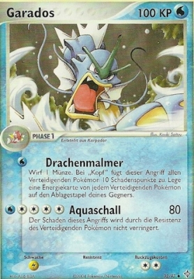 Garados 32 — EX Dragon (German Pokémon TCG card)